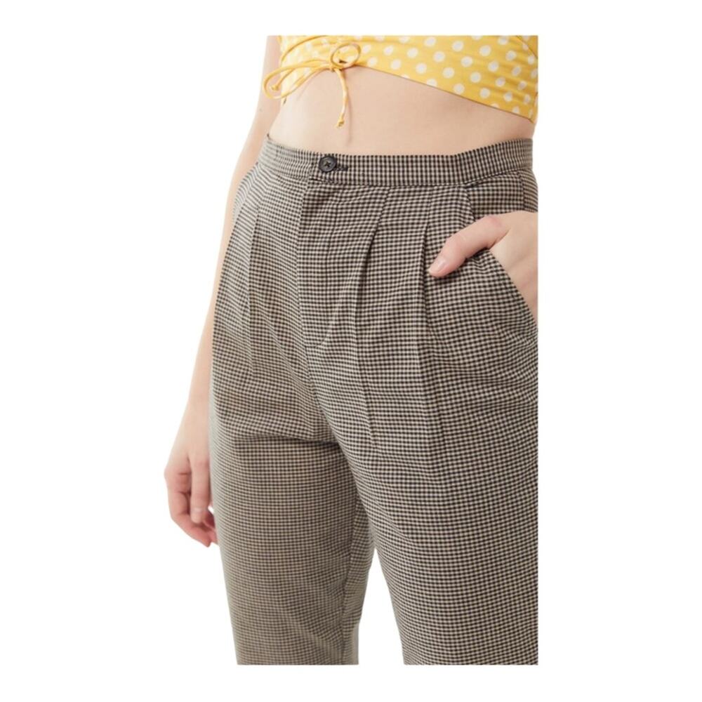 Urban Renewal Remnants High Waisted Checked Trouser Womens Size Medium